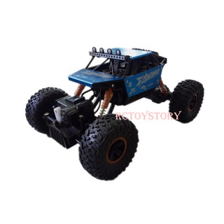 Rctoystory รถบังคับ ไต่หิน rock crawler 4WD rally car scale 1:18 รีโมทย์ 2.4 GHz พร้อมเล่น