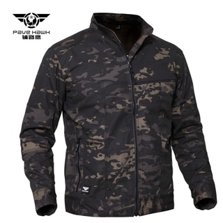 Pavehawk Windrunner เสื้อแจ็กเก็ตยุทธวิธี ลายพราง