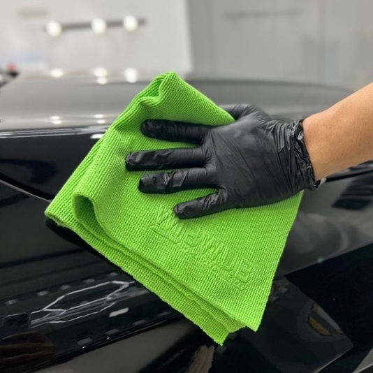 ผ้าสำหรับเช็ดเคลือบเซรามิคและ wax หรือเช็ดกระจก (WIBWUB Polisher)