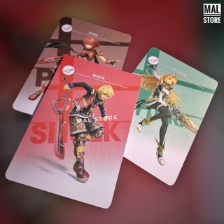 Set 3 ชิ้น Xenoblade Chronicles 3 Mini Card Amiibo NFC Collection