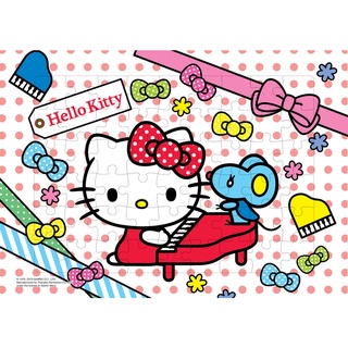 Hello Kitty จิ๊กซอว์ 54 ชิ้นพรัอมถาดรอง KT54-013