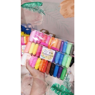 1 แถม 1 ดินเกาหลี ดินเบา ราคาถูก 36สี ฟรีไม้ปั้น_