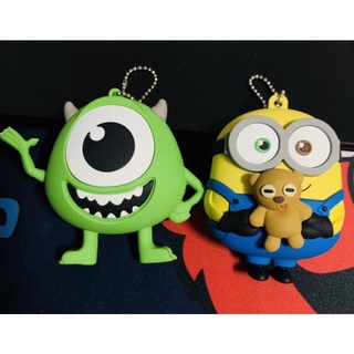 พวงกุญแจลิขสิทธิ์จากตู้คีบญี่ปุ่น 3 “ minion monsters inc