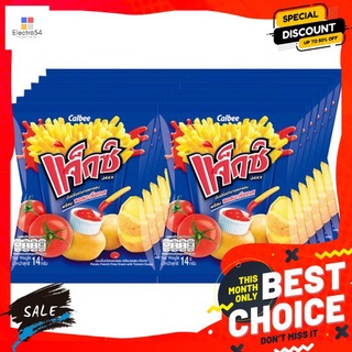 แจ็กซ์มันฝรั่งแท่งซอสมะเขือเทศ 14กx12 JAXX POTATOSNACK 14Gx12 PCS