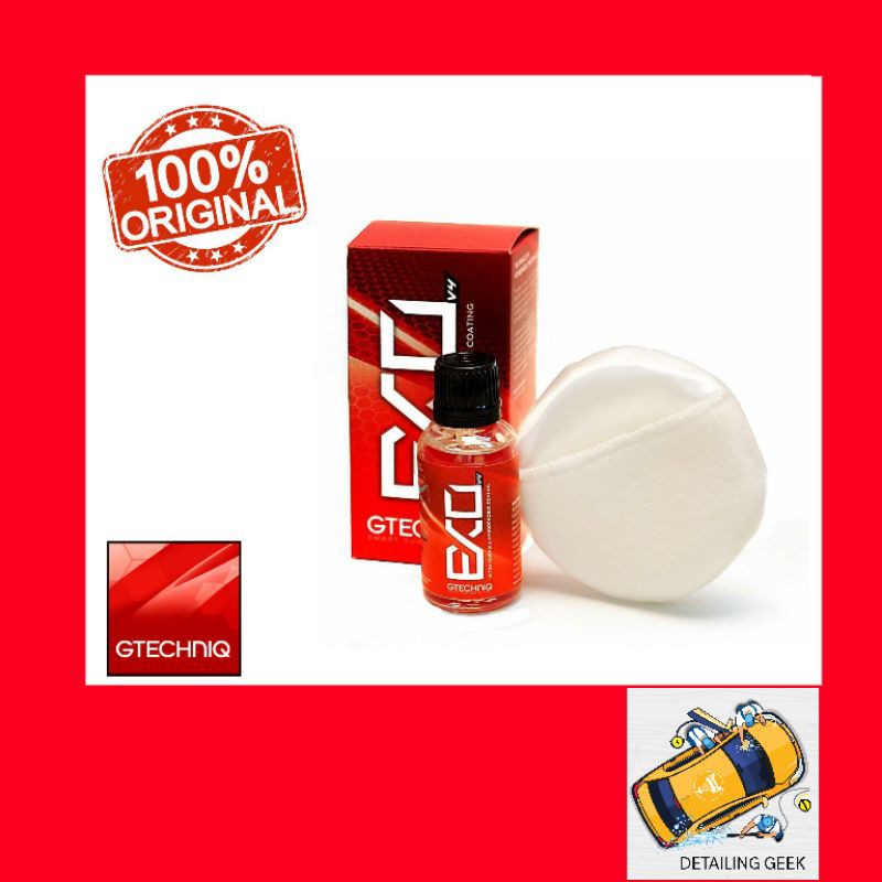 น้ำยาเคลือบเซรามิก Gtechniq EXO V5 น้ำยาเคลือบเซรามิก 30ml เคลือบแก้วแท้