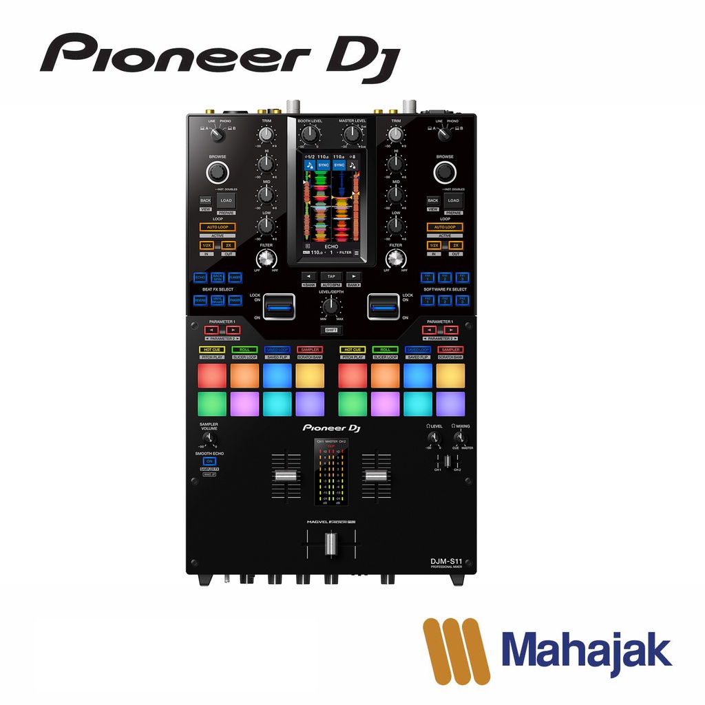 Pioneer DJ DJM-S11 | Professional scratch style 2-channel DJ mixer