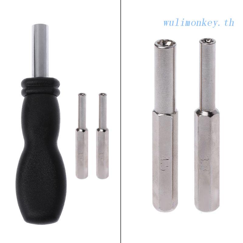 2Pcs Professional Screwdriver 3.8mm + 4.5mm Security Tool Bit Gamebit