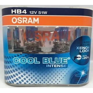 หลอดไฟหน้า OSRAM HB4 12V 51W รุ่น COOL BLUE INTENSE