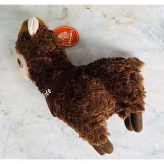 ตุ๊กตาอัลปาก้า Alpacahill สีน้ำตาล ตัวเล็ก ขนนุ่ม Alpaca Doll ตุ๊กตาแกะ wop อรุ่มเจ๊าะ ตุ๊กตา อัลปาก้า แกะ น่ารัก