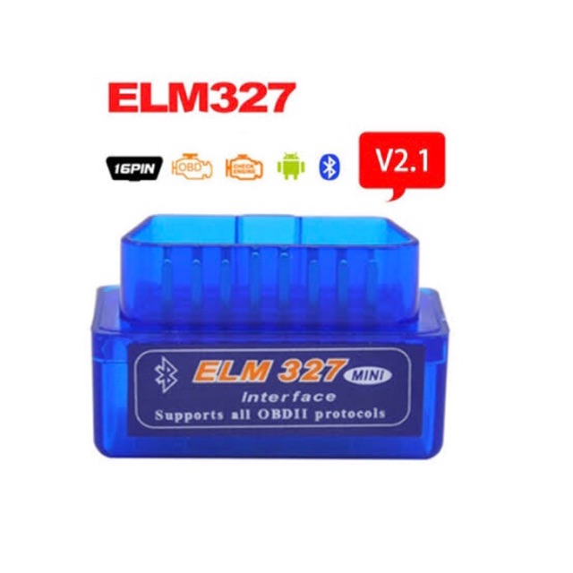 ELM327 V2.1 mini obd2 scanner อ่านลบโค้ดได้ เชื่อมต่อผ่าน Bluetooth