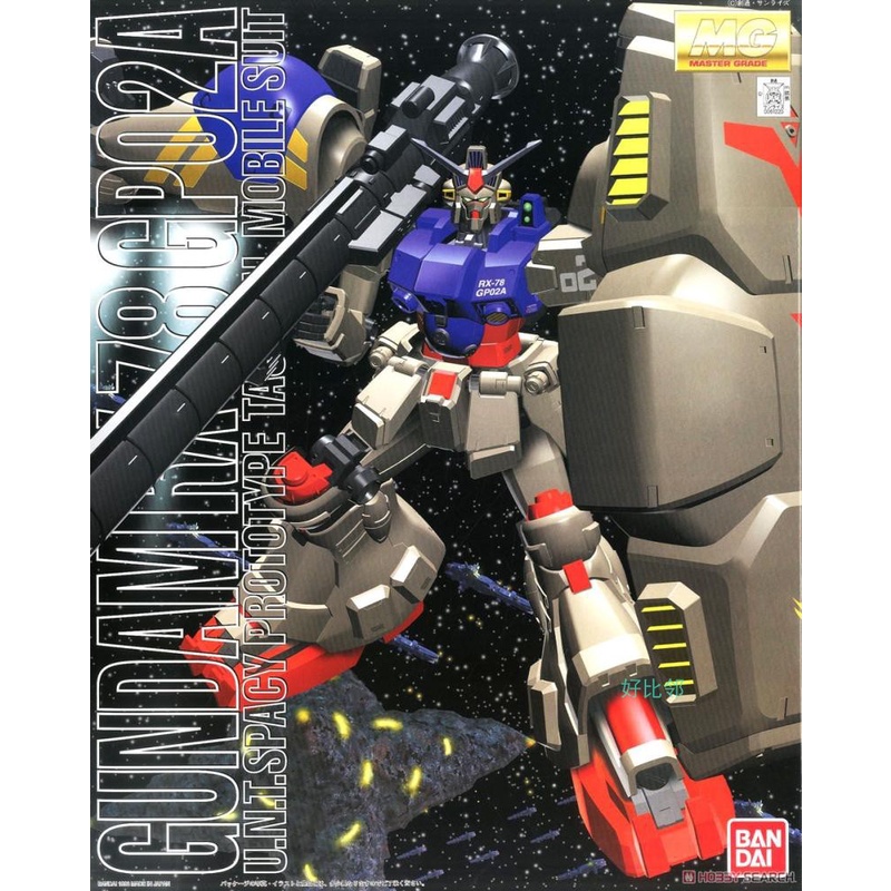 BANDAI Gundam 1/100 MG Gundam RX-78 GP02A Model Kit