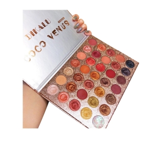 โปรโมชั่น : ของแท้ COCO VENUS พาเลทอายแชโดว์ 35สี เนื้อดินน้ำมัน สีสวย ติดทน กันน้ำ