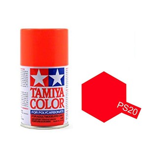 TAMIYA 86020 PS-20 Fluorescent red