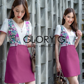 SHP357 GLORY G.dress ( 📍USE CODE " KISSPMAY " ลด100.-จำนวนจำกัด)