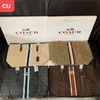 กระเป๋าทรง Shopping สะพาย Coach 12 นิ้ว