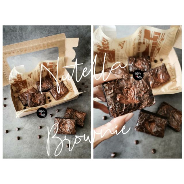 Nutella Dark Chocolate Fudge Brownie