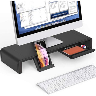 แท่นวางจอมอนิเตอร์อเนกประสงค์ MONO DSIGN MONITOR STAND - BLACK