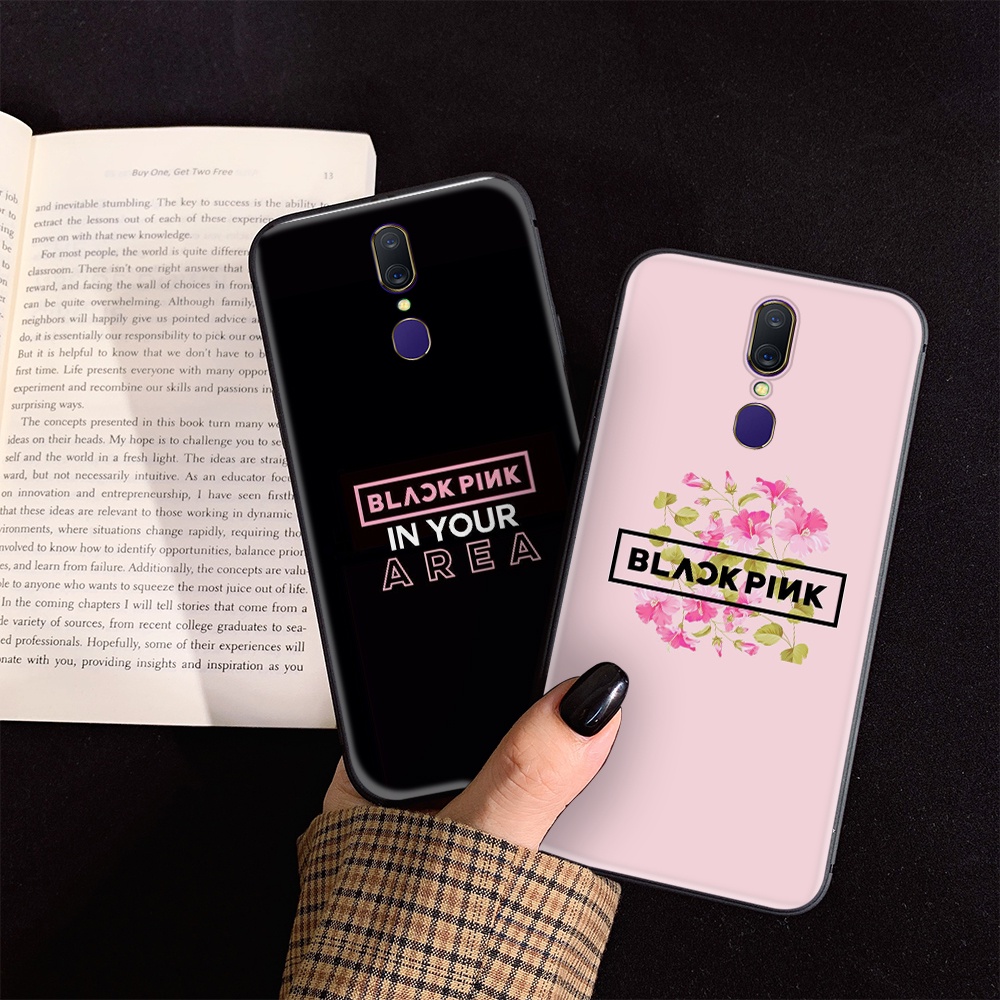 Oppo A91 F15 A8 A31 A32 A53 2020 A92 A72 A52 X2 Pro A12 A92s A12s A12e Soft Case Blackpink