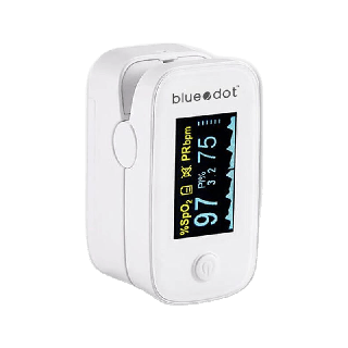 Bluedot เครื่องวัดออกซิเจนปลายนิ้ว Pulse Oximeter รุ่น B-PO011 (รับประกัน 3 ปี)