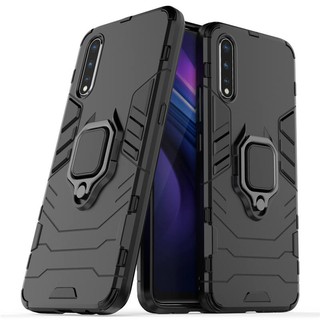 เคส VIVO S1 ฮาร์ดเคสกันกระแทกเคสโทรศัพท์ Hybrid Armor Shockproof Ring Case VIVO S1 S 1 VIVOS1 2019 Cover Stand