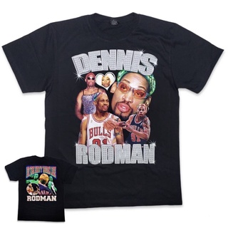 เสื้อยืดโอเวอร์ไซส์🔥 เสื้อยืด rodman dennis rodman basketball 🔥S-4XL