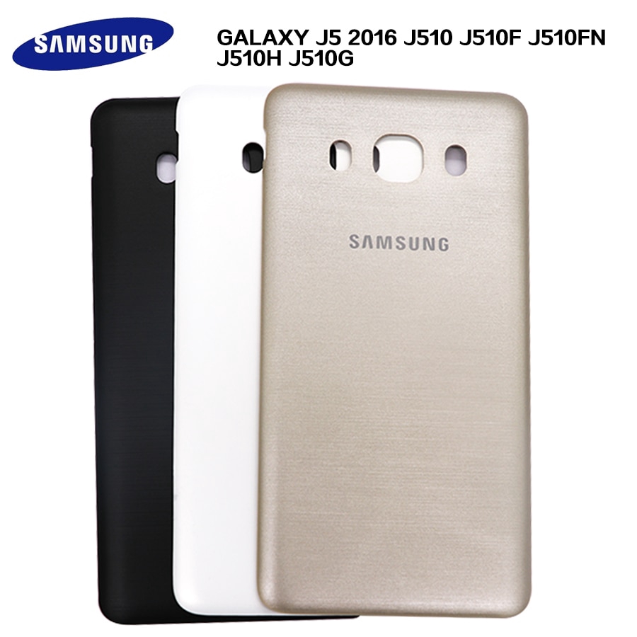 Samsung Galaxy J3 J5 J7 2016 J320 J510 J710 J2 Prime แบตเตอรี่ฝาหลังด้านหลังชิ้นส่วนโทรศัพท์