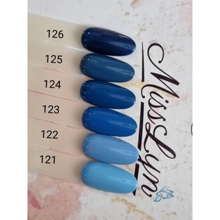 สีเจล MissLyn​ Gel​ Polish​ เบอร์121-140