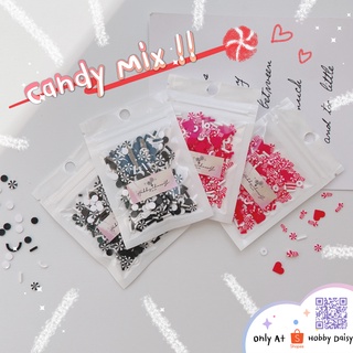 Fimo Candy Mix ฟีโม่ รูปแคนดี้แบบผสม เหมาะสำหรับงานประดิษฐ์และตกแต่ง DIY