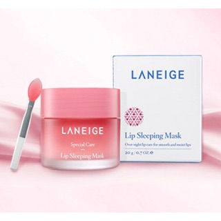 (แท้) Laneige Lip Sleeping Mask with Lip Brush 20g