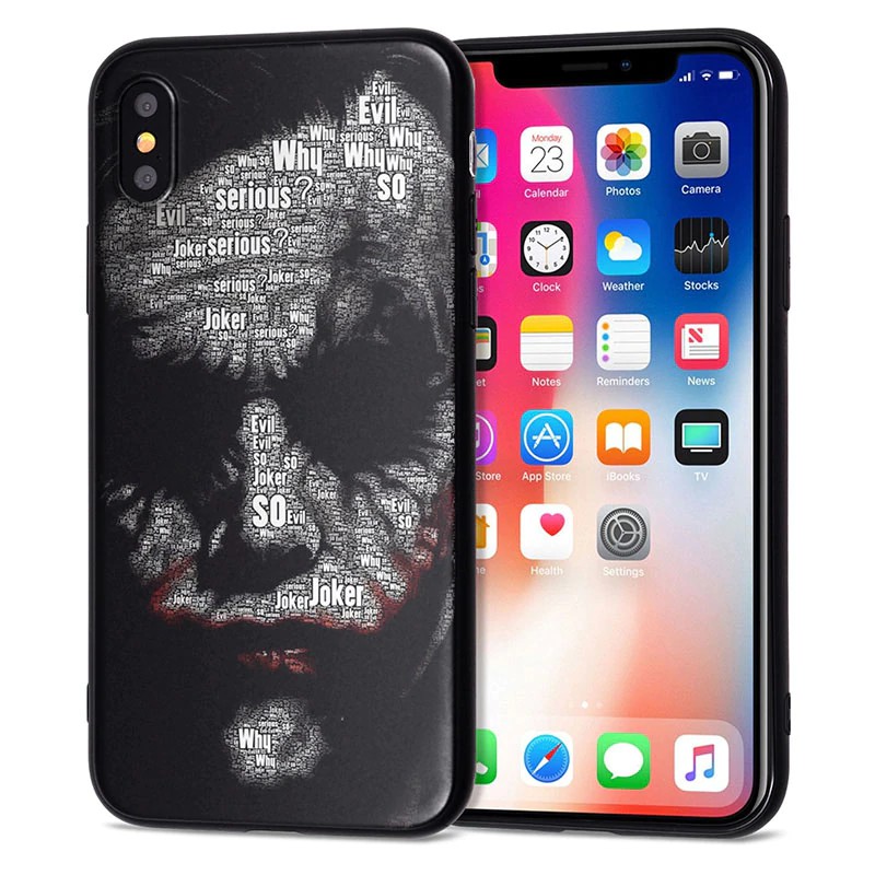 XIX for Funda iPhone X Case 5 5S 6 6S 7 8 Plus X XS Max XR Super Heroes