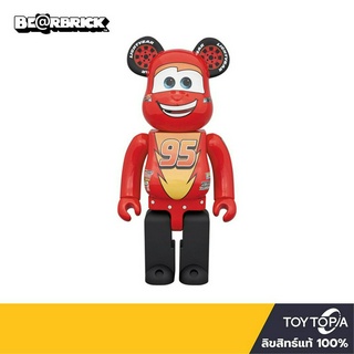 พร้อมส่ง+โค้ดส่วนลด Lightning Mc Queen 1000%  by Bearbrick (ลิขสิทธิ์แท้)