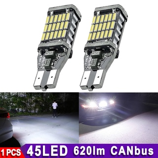 หลอดไฟถอยหลังรถยนต์ T15 W16W 921 45 SMD LED 4014