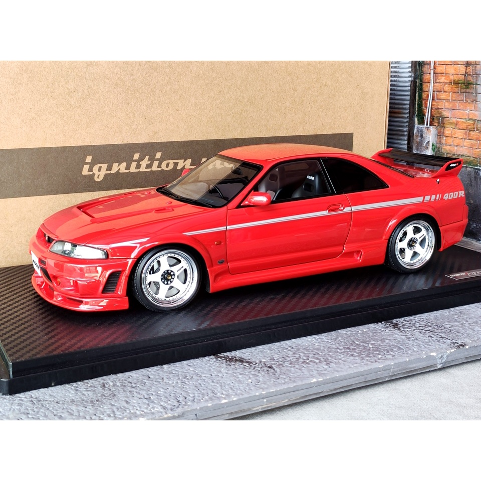 โมเดลรถR33 ignition model Nissan Skyline R33 GTR Nismo 400R ขนาด สเกล scale 1:18 1/18 ราคา โมเดลรถขอ
