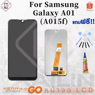 KaiLin หน้าจอ LCD อะไหล่มือถือ จอชุดพร้อมทัชสกรีน รุ่น Samsung A01