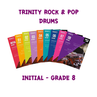 หนังสือสอบกลอง Trinity Rock &amp; Pop Drums เกรด Initial-8