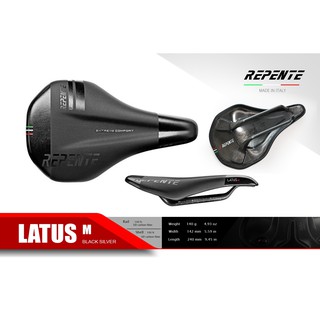 อานจักรยาน REPENTE รุ่น Latus M รางคาร์บอน- กว้าง 142 mm - MADE IN ITALY