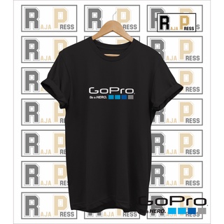 เสื้อยืดผ้าฝ้ายพิมพ์ลาย เสื้อยืด พิมพ์ลาย Go PRO