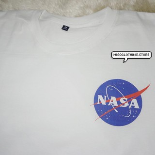 "NASA" เสื้อยืดสกรีน สวมใส่สบาย