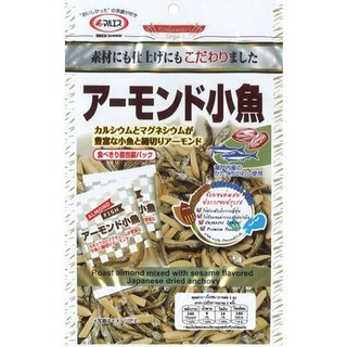 อัลมอนด์ผสมปลากรอบปรุงรส Almond Kozakana Fish (Maruesu Brand)