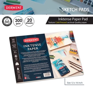 Derwent Inktense paperpad 300 gsm 12"x16"