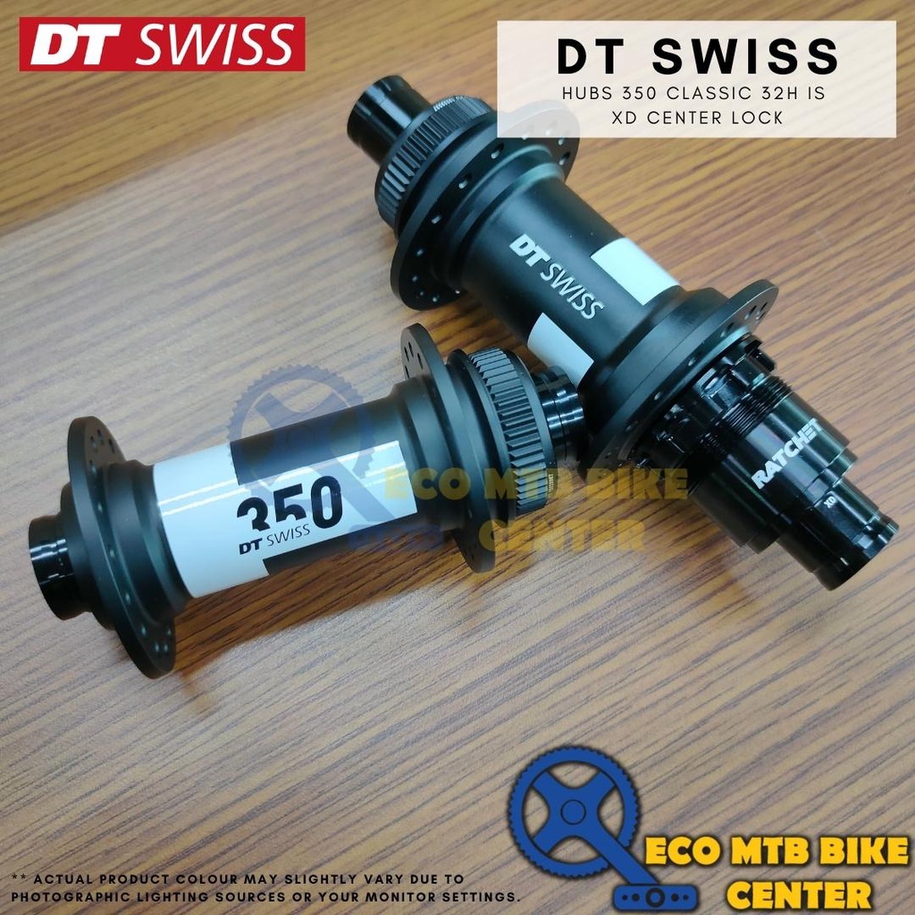 DT SWISS Hubs 350 Classic 32H IS 6-bolt / Center Lock / Microspline