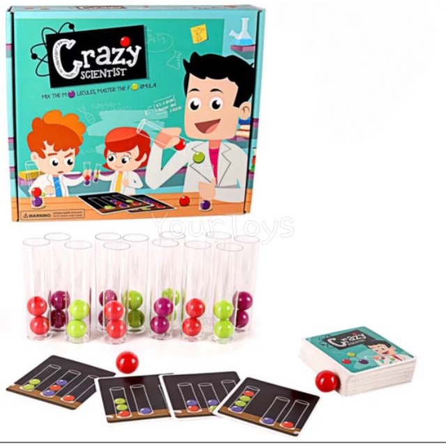 Dr.Eureka Board Game - บอร์ดเกม Crazy Scientist