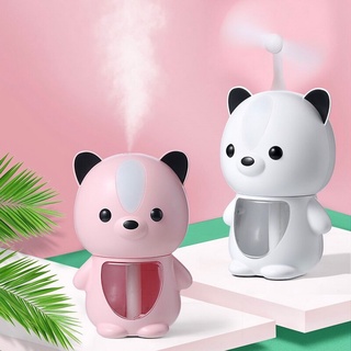 การ์ตูนสร้างสรรค์หมี USB Humidifier ขนาดเล็กความจุขนาดใหญ่ รถ Desktop Home เครื่องฟอกอากาศ Humidifier