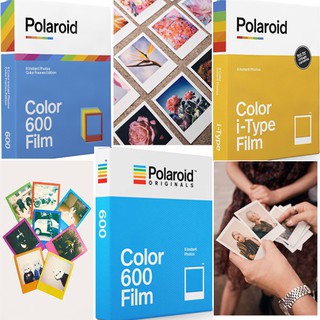 📷FREE Sticker Polaroid Color 600 i-Type Instant Film (หมดอายุ 2022)