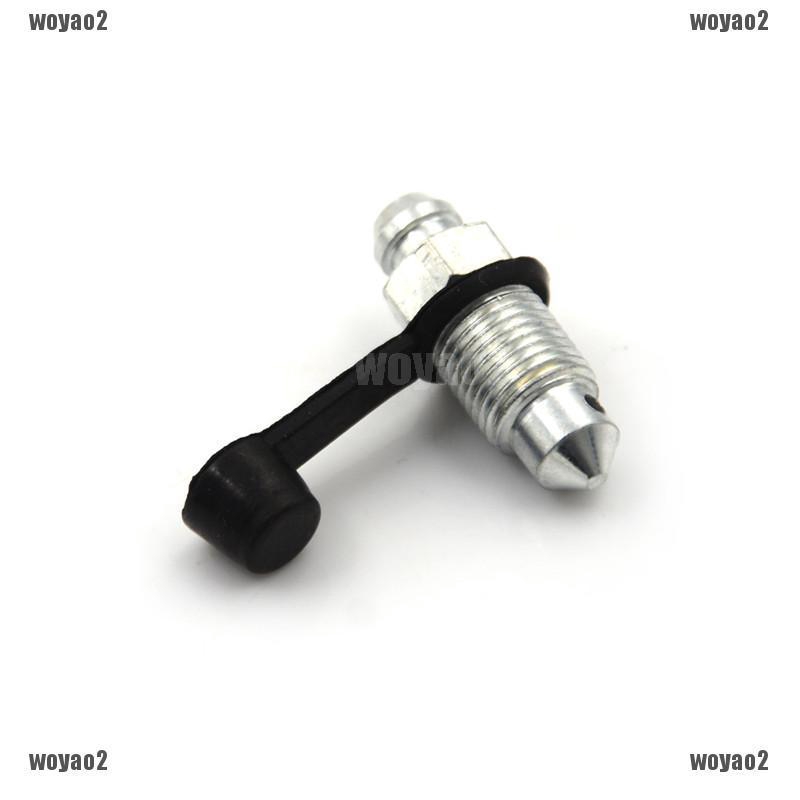 M10 x 1mm Motorcycle Bike Brake Braking Caliper Bleed Screw Nipple with
