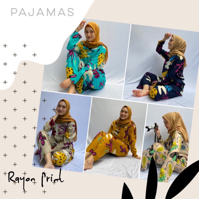ชุดนอนเรยอน PAJAMAS SET ชุดนอน PAJAMAS SLEAP WEAR