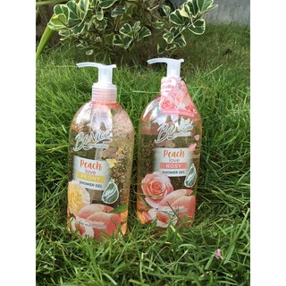 BeNice love me peach shower gel ปริมาณ 450 ml.