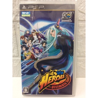 แผ่นแท้ [PSP] NeoGeo Heroes - Ultimate Shooting (ULJS-00306) neo geo