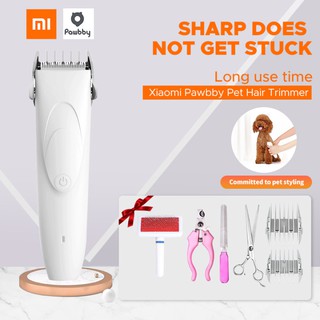 xiaomi ปัตตาเลี่ยนสัตว์เลี้ยง Mijia Pawbby เครื่องตัดขนสุนัขมืออาชีพ Pet Grooming ปัตตาเลี่ยนไฟฟ้าสัตว์เลี้ยงเครื่องตัดผม USB ชาร์จสัตว์เลี้ยงเครื่องโกนหนวด