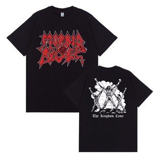 เสื้อยืดผ้าฝ้ายพิมพ์ลายแฟชั่น แองเจิลมอร์บิด | เสื้อเชิ้ต Morbid ANGEL | เสื้อยืด พิมพ์ลาย Pay BAND